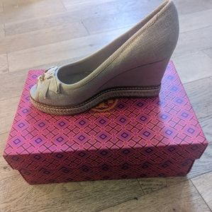 Tory Burch Jackie Wedge Espadrilles